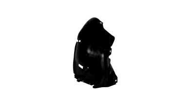Carenaj aripa fata Renault Clio 4, 10.2012-, parte montare dreapta, polipropilena, 60B1FP1X, Aftermarket