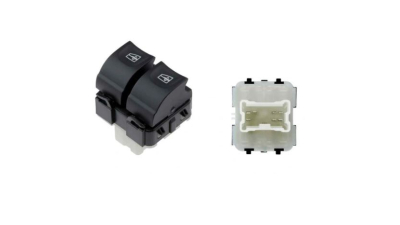 Buton , comutator macara usa Renault Captur, 03.2013-; Clio Iv, 10.2012-, dublu