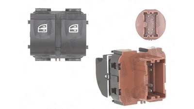 Buton , comutator macara usa Renault Clio Iv, 10.2012-, dublu