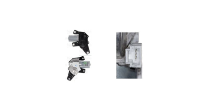 Motor stergator luneta DACIA SANDERO, 03.2016; Nissan MICRA (K12), 01.2003-11.2010, spate, VALEO