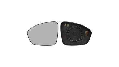Geam oglinda exterioara cu suport fixare Renault Megane, 03.2016-; Talisman, 01.2016-, Stanga, incalzita; geam asferic; cromat, View Max