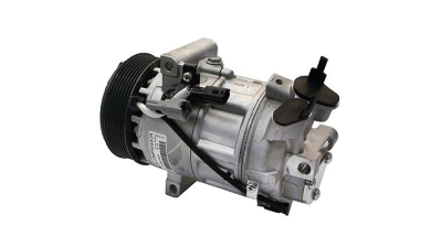 Compresor aer conditionat Renault Captur, 2013-2020, Clio 4, 2012-2019 motor 0.9 TCE, 66kw/1.2 TCE, 88kw, benzina, rola curea 115 mm, 7 caneluri, tip Zexel: VCS14EC