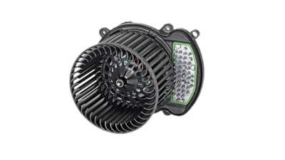 Ventilator habitaclu Valeo Renault Espace, 2015-, motor 1.6 dci, 96/118 kw, diesel, 1.6 TCE, 147 kw, benzina, cu/fara AC, cu modul de control electronic, cu 4 pini, diametru 200 mm, 