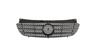 Grila radiator Mercedes Vito / Viano (W639), 01.2003-10.2010, 63988001859, 504005 NEAGRA