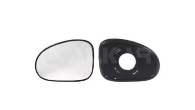 Geam oglinda stanga convexa Alkar 6401603 Daewoo Matiz (Klya)