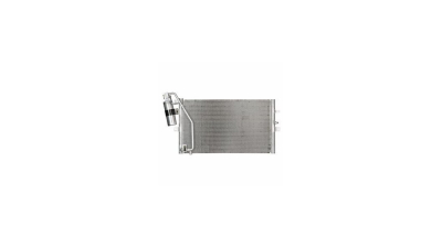 Condensator climatizare Saab 9-5, 01.2002-12.2006, motor 2.0 T, 136 kw/141 kw; 2.3 T, 136 kw/184kw benzina, cutie manuala/automata, full aluminiu brazat, 640 (590)x360x22 mm, cu uscator filtrat