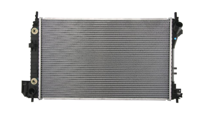 Radiator racire Saab 9.3, 06.2002-2007, motor 1.8t/2.0t, 110 kw; 2.0 T, 129/154 kw, benzina, cutie automata, cu/fara AC, 650x414x34 mm, aluminiu/plastic, 