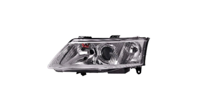 Far Saab 9.3 (Ys3f) 09.2002-09.2007, Stanga, tip bec H7+H7, reglare electrica, cu motoras, ECE TYC, 12799346, 