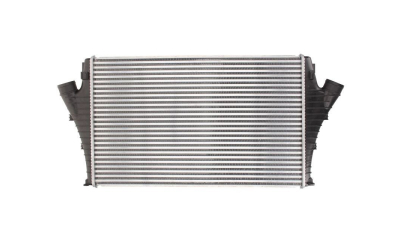 Intercooler Saab 9.3, 02.2008-2013, motor 1.9 TTiD 96/118/132kw, 1.9 TiD 88/110kw, diesel, cu/fara AC, aluminiu brazat/plastic, 647x401x30 mm, Valeo, 