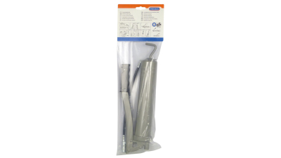 Pompa gresare manuala Pressol 12710 argintiu , pentru cartus de 400g ,  M 10 x 1-PZ-MU-SBV