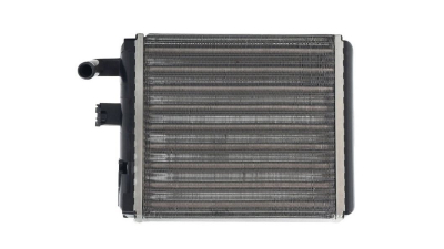 Radiator Incalzire Seat Marbella, 08.1986-06.1999, motor 0.8; 0.9, benzina, cutie manuala, fara AC, aluminiu mecanic/plastic, 182x175x42 mm, 