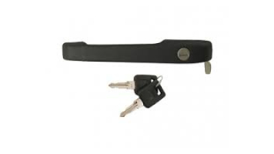 Maner usa exterior Seat Ibiza (021a), 1989-04.1993, cu cheie, si butuc yala, SE 021.521.600B, usa fata partea Dreapta