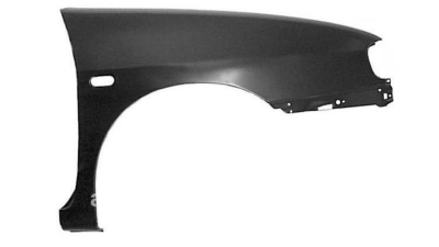 Aripa fata Seat Ibiza/Cordoba, 1997-2002 / Caddy 2 (9U/9KV) 1997-01.2004 / Polo (6KV) Classic/Combi 1997-06.2001, partea Stanga, cu gaura pentru semnalizare OVALA, 6K0821021B, 6713012J galvanizata