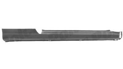 Prag Seat Ibiza/Cordoba (6K) 5.1993-02.2002, modele cu 2/3-Usi, partea Dreapta, prag din metal
