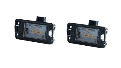 Set lampa numar SEAT ALTEA (5P1/5P5), 03.2004-; AROSA (6H), 05.1997-2004; IBIZA/CORDOBA (6K/6L), 1997-2008; LEON (1M1), 11.1999-05.2005; TOLEDO (5P2), 10.2004-09.2009, EU, partea stanga=dreapta, LED; tuning;