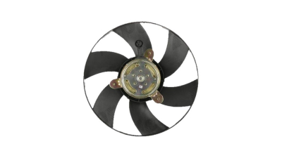 GMV ventilator radiator VW Polo CLASSIC/Variant (Kombi), 1996-2001, motor 1.4; 1.6, benzina, 1.7 SDI, 1.9 SDI/TDI, diesel, cu AC/fara AC, 350 W; 300 mm; 2 pini, tip Valeo