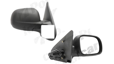 Oglinda exterioara Seat Ibiza/Cordoba (6K) 07.1999-02.2002 Partea Dreapta Crom Convex Electrica Cu Incalzire Model MIC, cu 5 pini