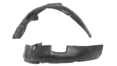 Carenaj roata Seat Ibiza/Cordoba (6K), 07.1999-02.2002, partea Dreapta, Fata, 6K0809962D, 6714FP1T polietilena