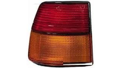 Stop spate lampa Seat Toledo (1l), 05.91-95, spate, omologare ECE, exterior, rosu-galben, 1L0945111, Stanga