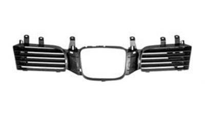 Grila radiator Seat Toledo 2 (1M2), 04.1999-09.2004, Leon (1M1) 11.1999-05.2005, interior, negru, 1M0853653D01C, 672205-J