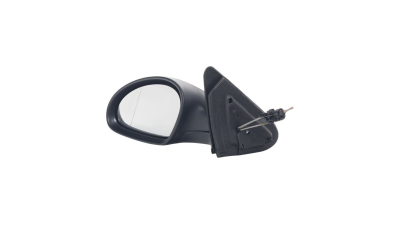 Oglinda exterioara Seat Leon (1M1), 11.2003-05.2005, Seat Toledo 2 (1M2), 04.2003-09.2004, Stanga, Crom, manuala, prin cablu, Fara incalzire, carcasa neagra, Asferica, View Max, 1M1857507H; 1M1857507H01C; 6L08575371BC 67225111M