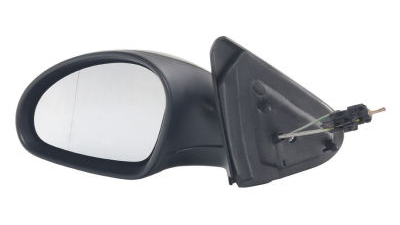 Oglinda exterioara Seat Leon (1M1), 11.2003-05.2005, Seat Toledo 2 (1M2), 04.2003-09.2004, Stanga, Crom, electrica, Cu incalzire, carcasa neagra, Asferica, View Max, 1M1857507K; 1M1857507K01C; 3B0857537BGRU; 6L08575371BC 6722514M