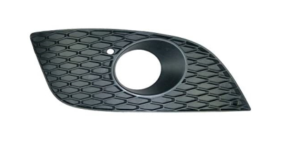 Grila bara Seat Leon (1p1) 09.2009-12.2012, Fata partea Dreapta, Cu gaura pentru proiector, negru, 1P0853666E9B9