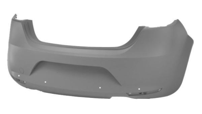Bara spate Seat Leon (1P1), 06.2005-2009, Primerizat, gauri Senzori parcare, 1P0807421AG, 672696-4