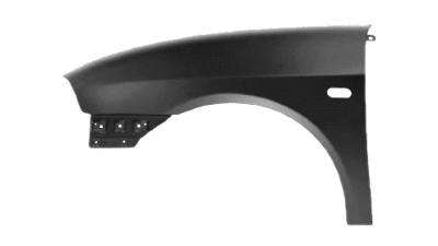 Aripa fata Seat Ibiza/Cordoba (6L), 02.2002-04.2008, partea Stanga, cu gaura pentru semnalizare, 6L0821021B, 673001-J galvanizata