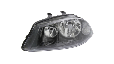 Far Seat Ibiza/Cordoba (6l), 02.2002-05.2006, Electric, tip bec H3+H7, omologare ECE, fara motoras, 6L1941005M; 6L1941029; 6L1941029B; 6L1941029M; Stanga, marca DEPO, culoare rama negru