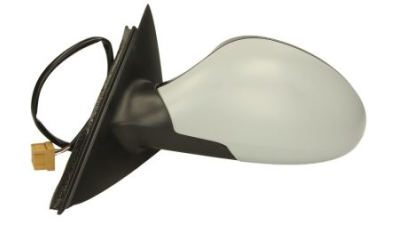 Oglinda exterioara Seat Ibiza/Cordoba (6L) 02.2002-04.2008 Partea Stanga Crom Asferica Manuala Prin Cablu Fara Incalzire 6L1857507D 01C 6L1857507N
