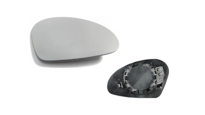 Geam oglinda Seat Altea (5P1/5P5), 03.2004-2015 (fara versiune XL), Ibiza/Cordoba (6L), 02.2002-04.2008, Leon (1M1), 11.2003-05.2005, Toledo, 04.2003-09.2009, Dreapta, Crom, Cu incalzire, Convex, BestAutoVest 6L085