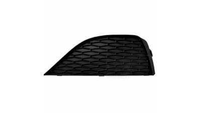 Grila bara fata Seat Ibiza (6j), 04.2008-04.2012, parte montare partea stanga, fara gaura proiector, 6732271R, Aftermarket