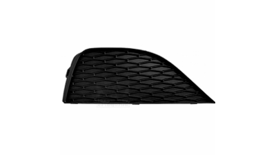 Grila bara fata Seat Ibiza (6j), 04.2008-04.2012, parte montare partea dreapta, fara gaura proiector, 6732272R, Aftermarket