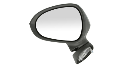 Oglinda exterioara Seat Ibiza (6J) 2008->, Stanga, electrica, Cu incalzire, carcasa prevopsita, grunduita, Convex, View Max, 6J0857507D9B9 6732514M, cu 5 pini