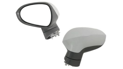 Oglinda exterioara Seat Ibiza (6J) 2008->, Dreapta, electrica, Cu incalzire, carcasa prevopsita, grunduita, Convex, View Max, 6J0857508D9B9 6732524M, cu 5 pini
