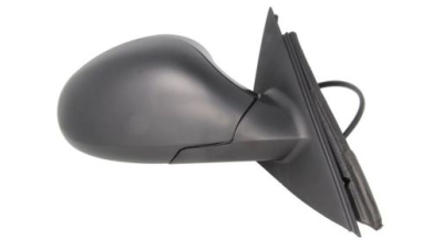 Oglinda exterioara Seat Altea (5P1/5P5), 03.2004-2015 (fara modelul XL), Seat Toledo 3 (5P2), 10.2004-09.2009 Stanga, Crom, electrica, Cu incalzire, carcasa neagra, Asferica, View Max, cu 5 pini