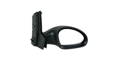 Oglinda usa exterioara Seat Toledo (5p2), 10.2004-09.2009; Altea (5p1/5p5), 03.2004-2015, Nu Se Potriveste Versiunii Xl, partea Dreapta, ajustarea prin cablu; carcasa neagra; sticla convexa; geam cromat, Aftermarket
