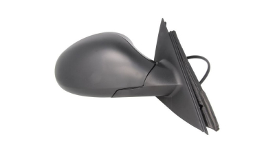 Oglinda exterioara Seat Altea (5P1/5P5), 03.2004-2015 (fara modelul XL), Seat Toledo 3 (5P2), 10.2004-09.2009 Dreapta, Crom, electrica, Cu incalzire, carcasa neagra, Convex, View Max, cu 5 pini