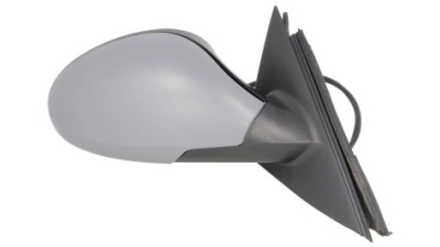 Oglinda exterioara Seat Altea (5P1/5P5), 03.2004-2015 (fara modelul XL), Seat Toledo 3 (5P2), 10.2004-09.2009 Dreapta, Crom, electrica, Cu incalzire, carcasa prevopsita, grunduita, Convex, View Max, 5P18575089B9; cu 5 pini