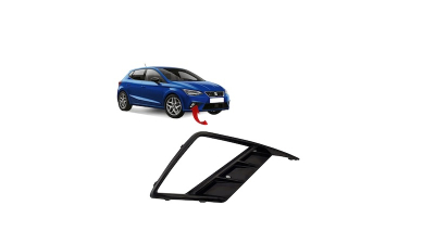 Grila bara Seat Ibiza, 10.2017-, Fata, partea Dreapta, cu locas proiectoare, Aftermarket