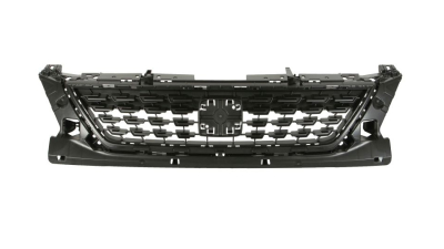 Grila masca radiator Seat Leon (5f), 2017-2020, Fata, negru; fara cadru, Aftermarket
