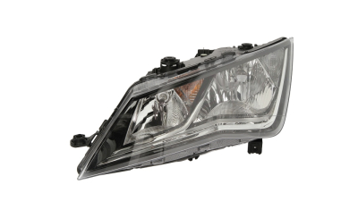 Far Seat Leon (5f), 11.2012-, Electric, tip bec H7+H7, omologare ECE, fara motoras, cu lumini de zi, 5F1941006, Dreapta, marca Valeo