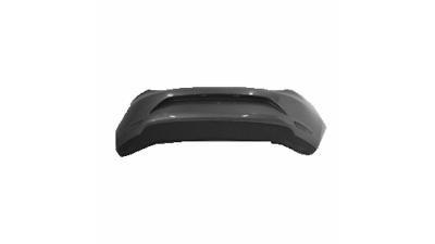 Bara spate Seat Leon (5f), 11.2012- Model Hatchback, parte montare cu gauri senzori de parcare, 67C196-1, Aftermarket