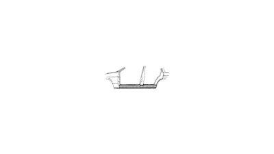 Prag Skoda Felicia (6U) Hatchback + Combi 10.1994-06.2001 Dreapta 6U0809384G 6U0810718, prag din metal