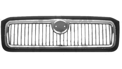 Grila radiator Skoda Felicia Hatchback + Combi, 1998-06.2001, crom/negru, 6U0853651, 691105
