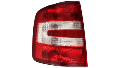 Stop spate lampa Skoda Fabia, Sedan/COMBI 08.2004-2007, partea stanga, fara suport becuri, TYC