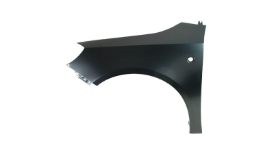 Aripa fata Skoda Fabia 2 (5J), 03.2007-03.2015 / Roomster/Praktik (5J) 07.2006-04.2010, partea Stanga, cu gaura pentru semnalizare, 5J0821021, 691501-J, galvanizata