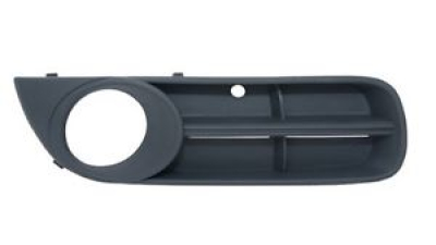 Grila bara fata Skoda Fabia (5J), 03.2007-04.2010, ROOMSTER/PRAKTIK (5J), 07.06-04.10 Dreapta, 5J08536669B9, 69152714 cu locas pentru proiectoare rotunde, partial inchisa