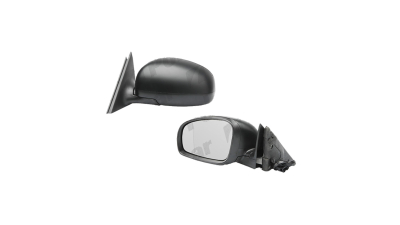 Oglinda exterioara Skoda Fabia 2 (5J), 2007-03.2015 Stanga, Crom, electrica, Cu incalzire, carcasa neagra, Asferica, BestAutoVest 6915514E